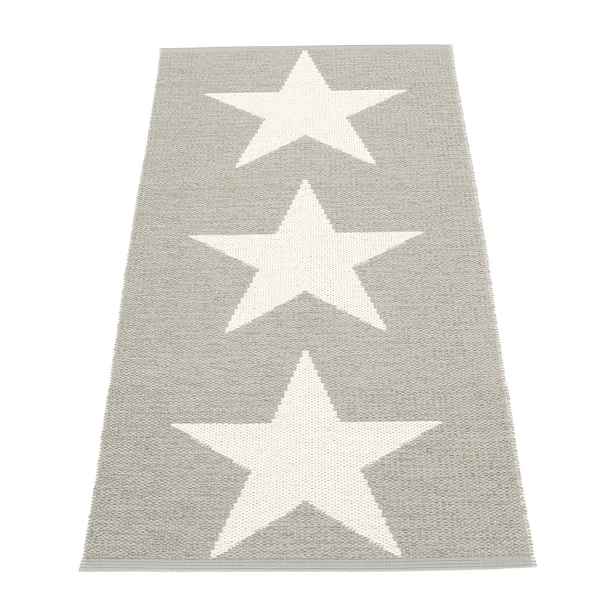 Světle šedý vnitřní a venkovní běhoun 70x150 cm Viggo Warm Grey – Pappelina