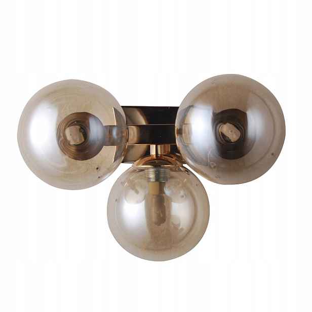 Nástěnné svítidlo Italux Marbelio Led Zlaté Moderní 3xG9 WL-6161-3 Go+co