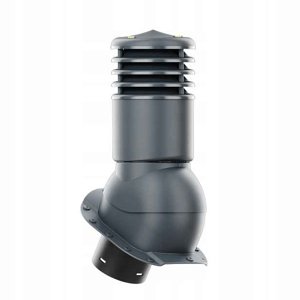 Větrací komín Smartline profil A fi 150 mm, zateplený, antracitový