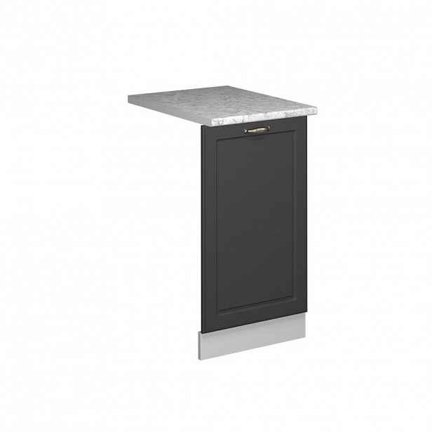 Vicco ČELNÍ PANEL MYČKY Fame-Line Antracitově zlatý 45 cm s pracovní deskou