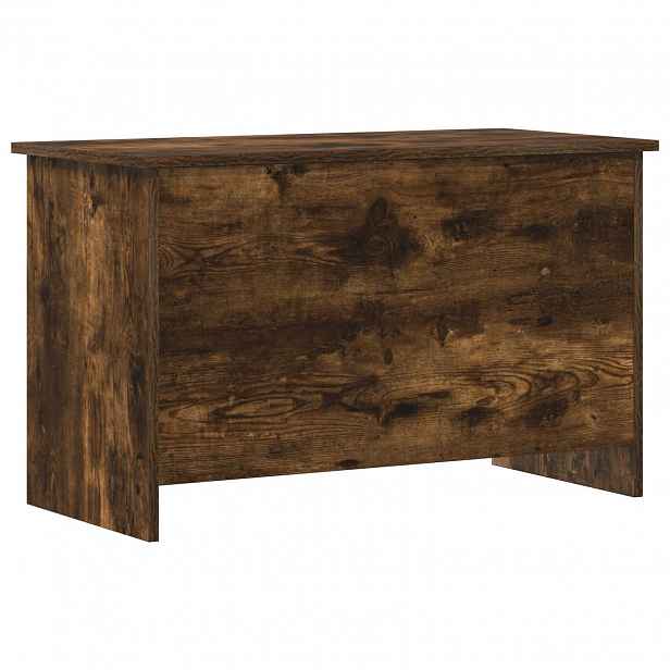 vidaXL Úložná truhla Kouřový dub 80 x 40 x 50 cm Kompozitní dřevo