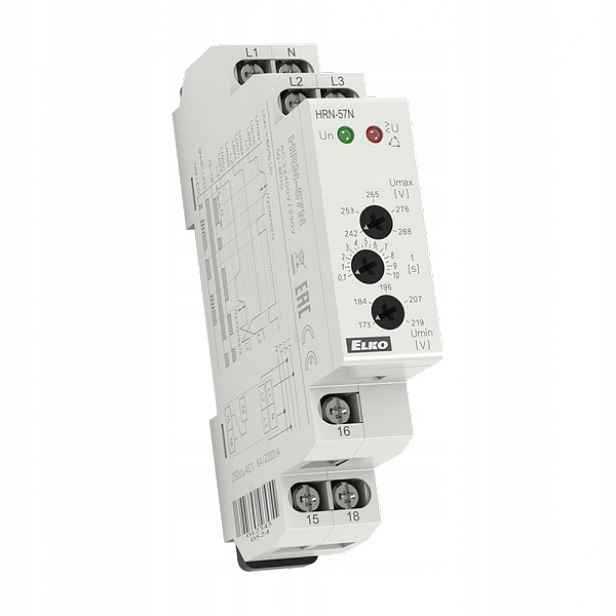 Elko Ep Relé Pro Dohledy HRN-57N/3x400V/230V