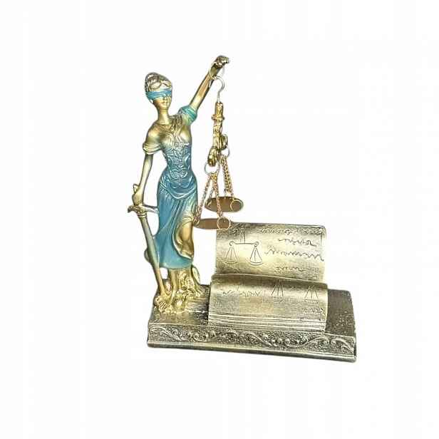 Temida Figurka Socha Bohyně spravedlnosti Dikom justice justicia Themis