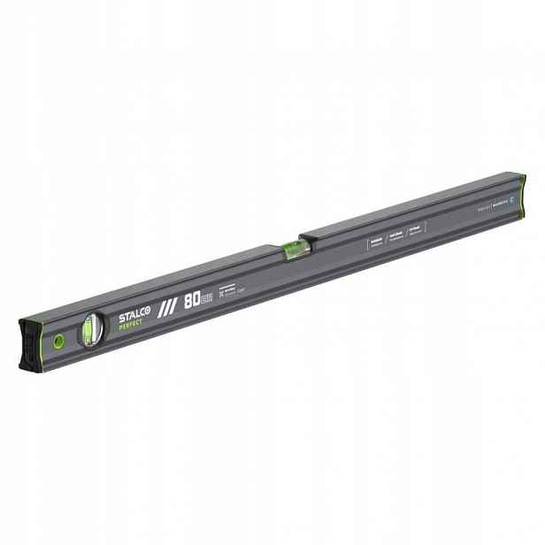 Vodováha magnetická, Vseries, 80 cm, antracit, Stalco Perfect