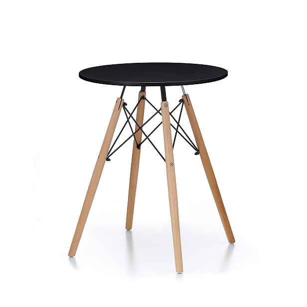 Aga Jídelní stůl 60 cm Černý