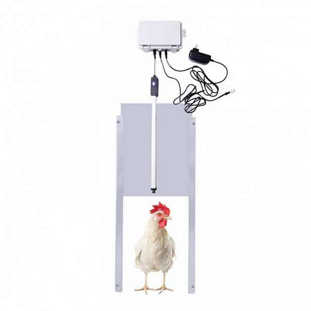 Agrofortel Automatická dvířka na otevírání/zavírání kurníku 3.0 - komplet