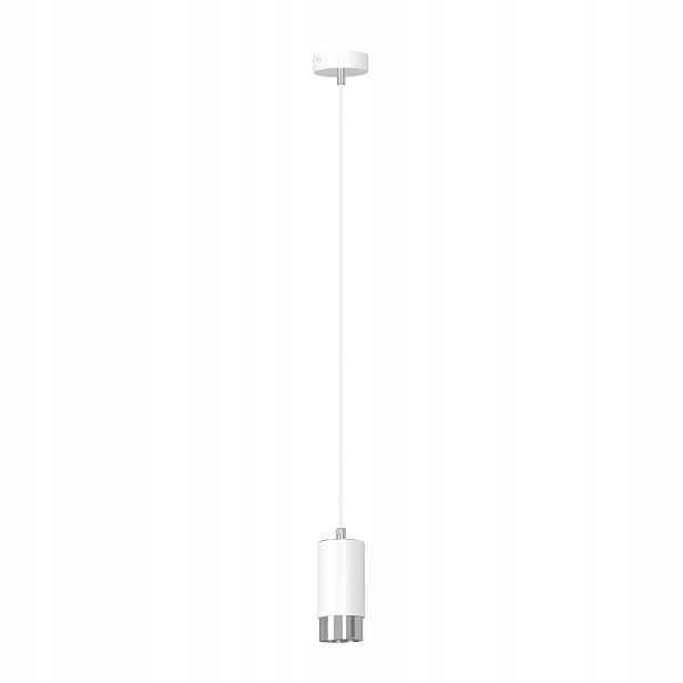 Emibig Závěsná lampa Fumiko 1xGU10 10W bílá/chrom