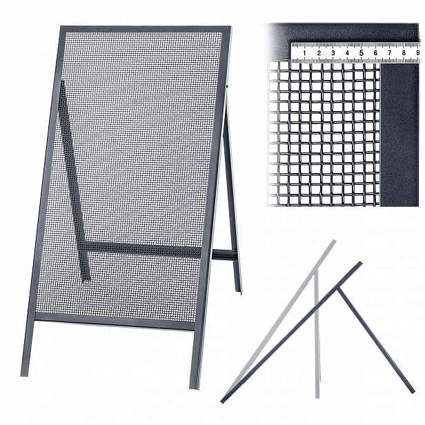Stavební Síto Na Písek Písku Zednické Země 120x60cm Štěrku Očko 6mm