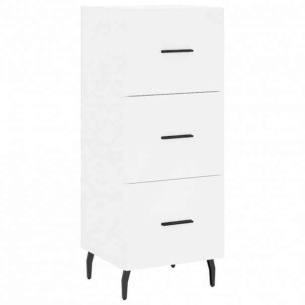 vidaXL Příborník bílý 34,5 x 34 x 90 cm kompozitní dřevo