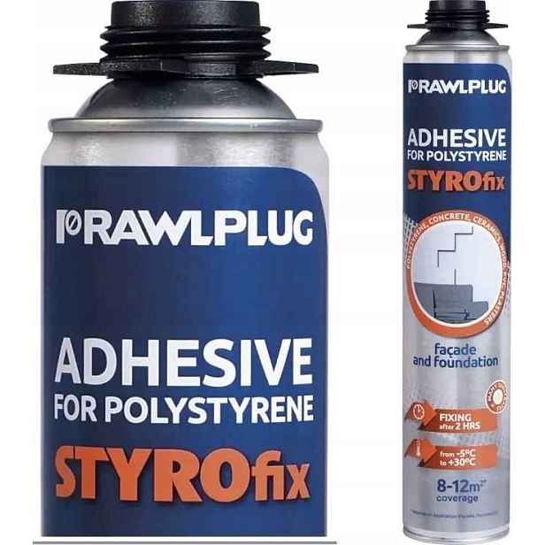 Lepidlo Na Polystyren Pistolové Polyuretanové Zateplení Fasády 750 ML