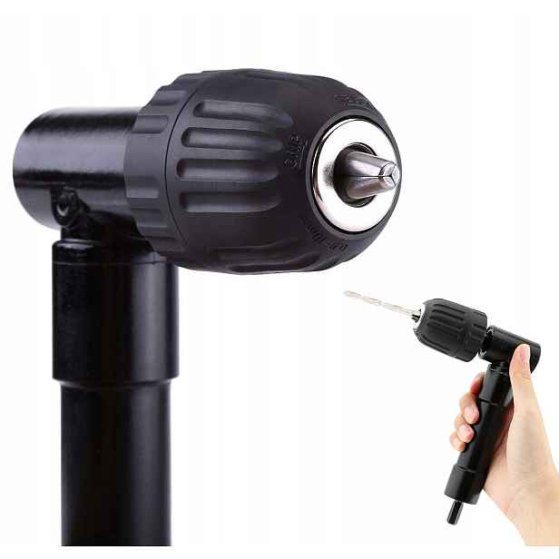 Úhlový konvertor Adapter pro rohovou vrtačku 90 stupňů Upevnění Elektryc