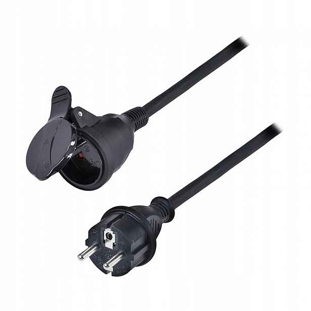 Prodlužovací přívod 20m, 1 zásuvka IP44, 3 x 2.5mm2, kabel guma-neopren