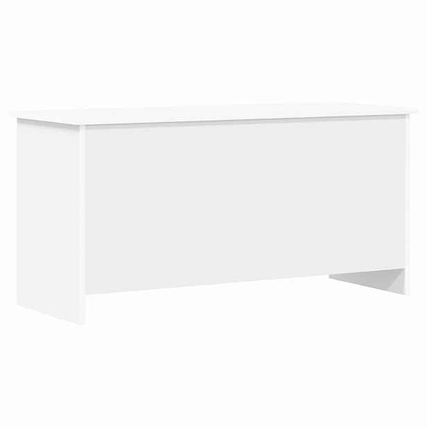 vidaXL Úložná truhla Bílá 100 x 40 x 50 cm Kompozitní dřevo