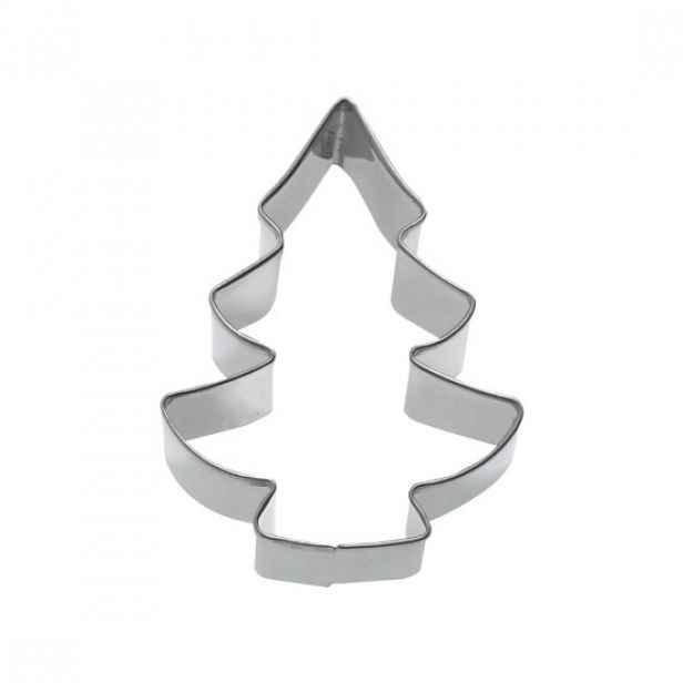 Vykrajovátka na cukroví ve tvaru vánočního stromku, 6 cm, "Tree" - Wes