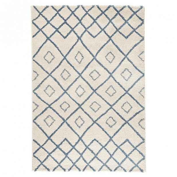 Bílý koberec Mint Rugs Draw, 160 x 230 cm