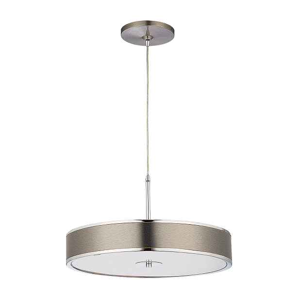 Jupiter Závěsná lampa Jazz Ø48 cm 5xE14 11 W stříbrná, moderní