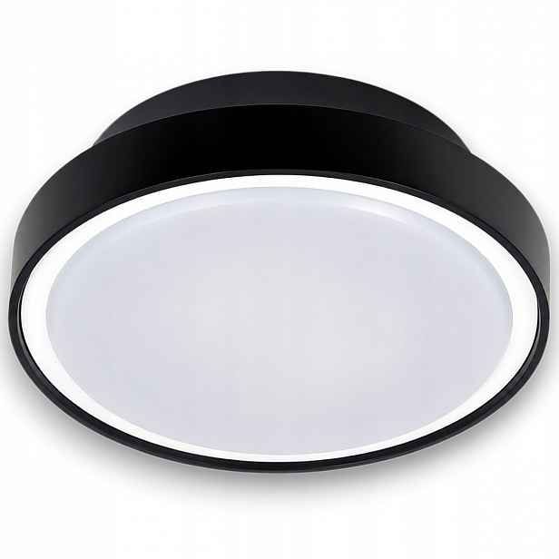 Venkovní stropní lampa stropní svítidlo na balkon, terasa, 2 x E27 Led, IP65, černá