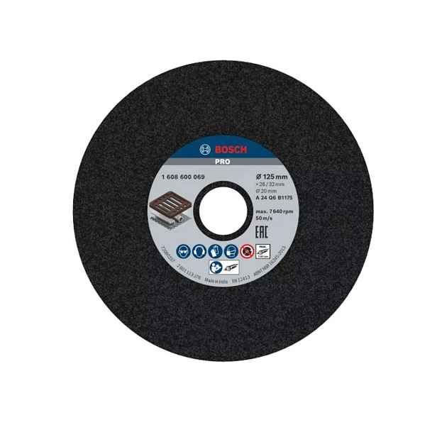 Bosch - Brusný kotouč na kov P24, 125x26x20 mm 1608600069