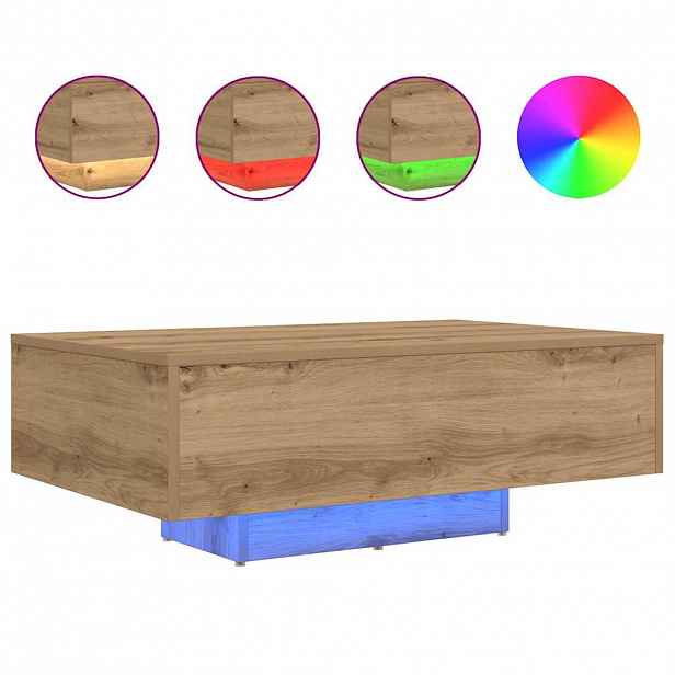 vidaXL Dub artisan 85 x 55 x 31 cm Kompozitní dřevo