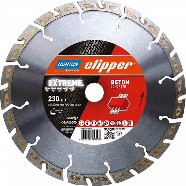 Diamantový kotouč Extreme Beton 230 x 22,23 mm