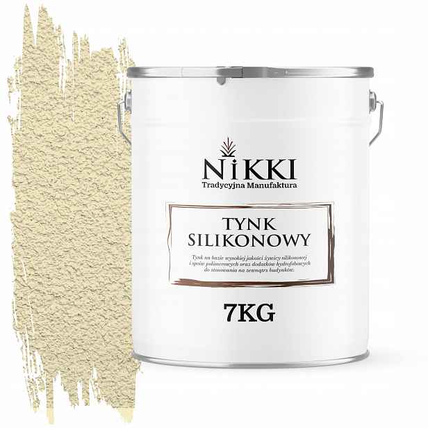 Silikonová Fasádní Omítka Žlutá Světlá F622 7 Kg Beránek Granulace 3.0 mm