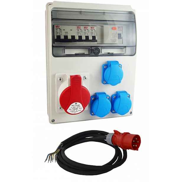 Elektrický stavební rozvaděč C532WR kabel