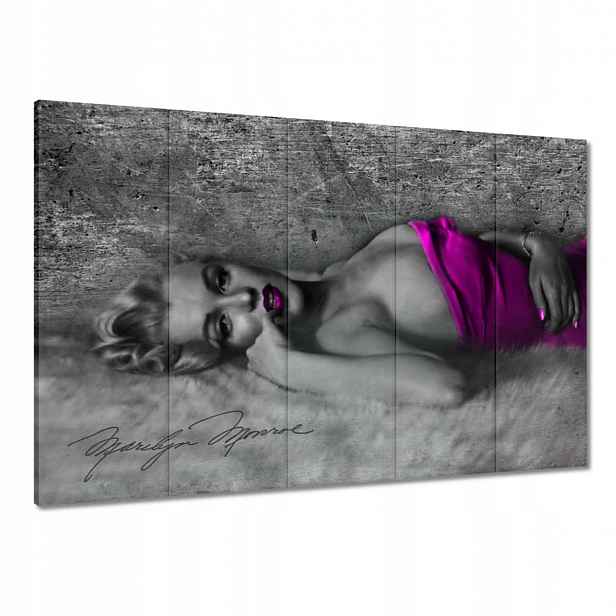 Obrazy 100x70 Růžová Marilyn Monroe