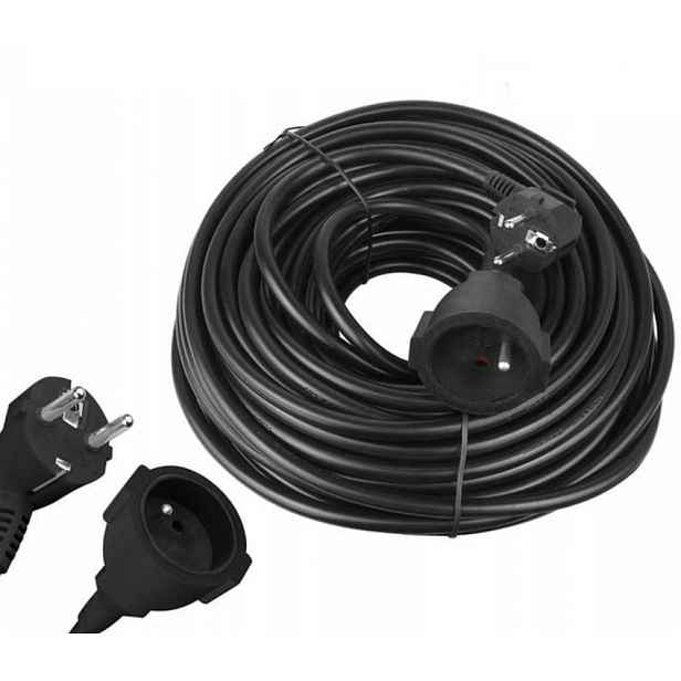 Prodlužovací Kabel 50 m černý 3 x 2,5 mm² s uzemněním