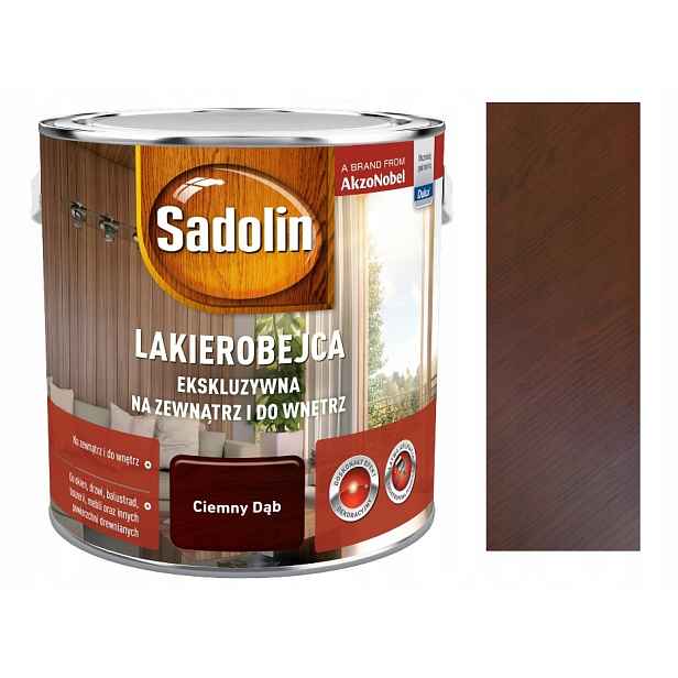 Sadolin Exkluzivní Laková Hmota 2,5 L Tmavý Dub