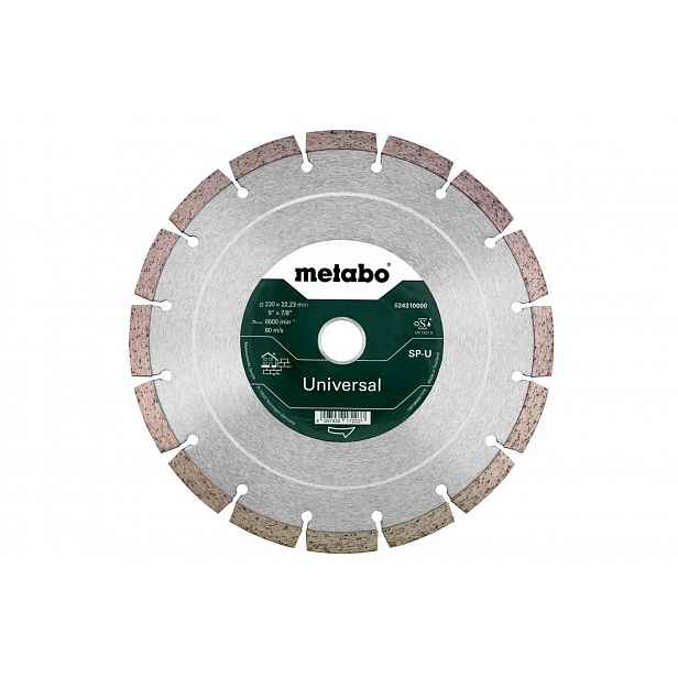 Metabo - Diamantový řezný kotouč na běžné stavební materiály 230 x 22,23 mm 624310000