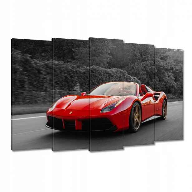 Obrazy 150x95 Červené Ferrari Fura