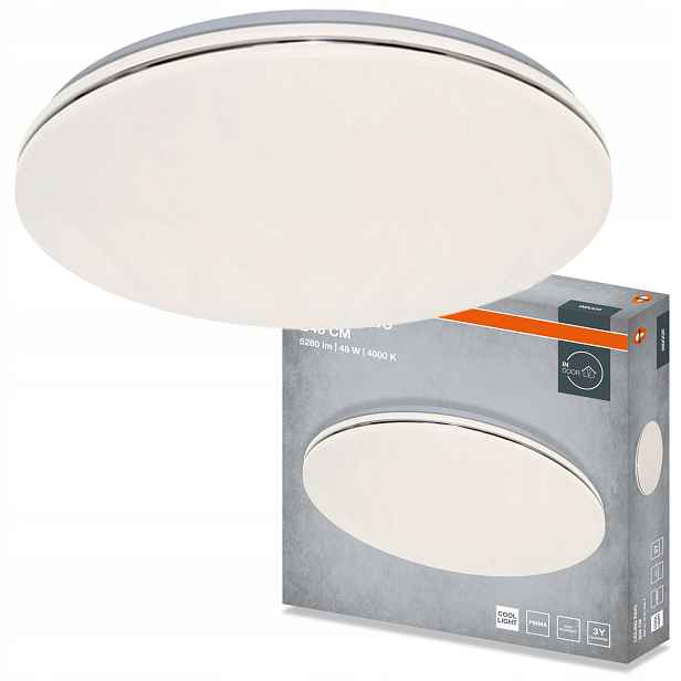 Stropní Svítidlo Led Stropní Svítidlo Nástěnné svítidlo Panel 48W 3360lm 4000K Osram