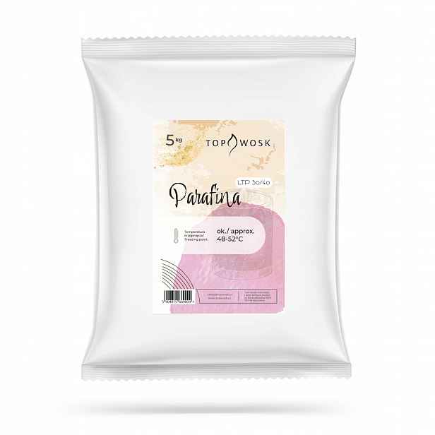 Parafín na svíčky granulát 5 kg Ltp 50/40