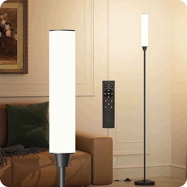 Podlahová lampa BrightHome Led Dálkové ovládání stmívatelná