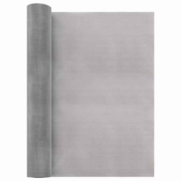 vidaXL Síťovina 40 x 1000 cm 60 Mesh Nerezová ocel 201 Stříbrná