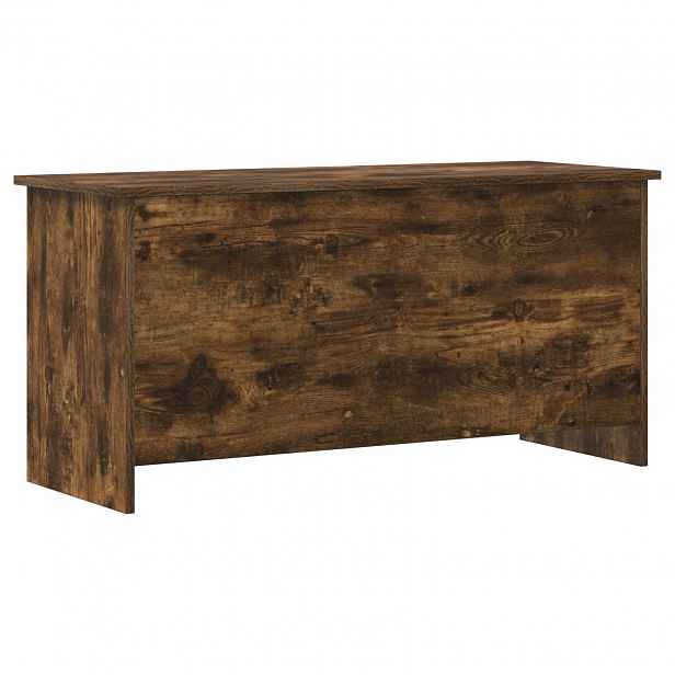 vidaXL Úložná truhla Kouřový dub 100 x 40 x 50 cm Kompozitní dřevo