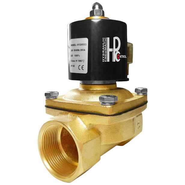 Elektrozawór 2N40 DN40 (1 1/2") 230V 24V 12V Nc Hpcontrol