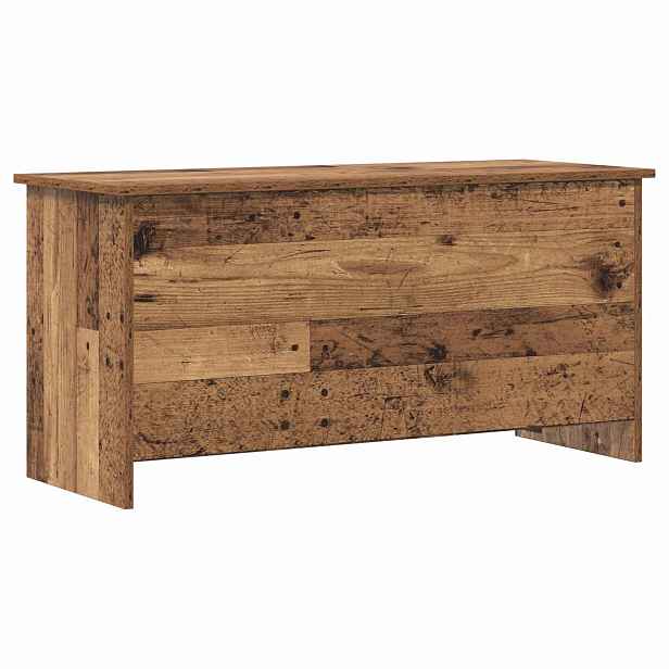 vidaXL Úložná truhla Staré dřevo 100 x 40 x 50 cm Kompozitní dřevo