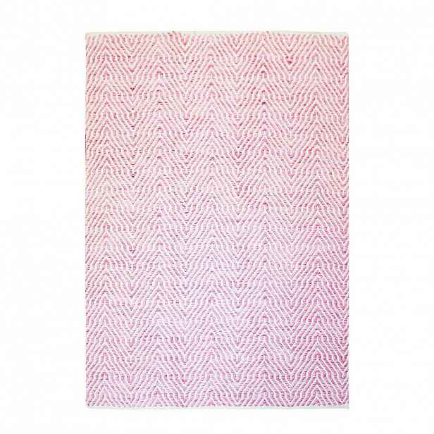 KOBEREC TKANÝ NA PLOCHO, 80/150 cm pink