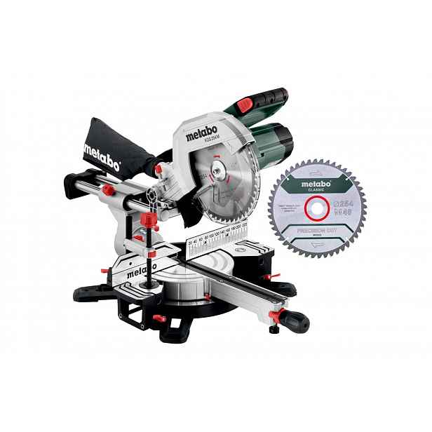 Metabo - Kapovací a pokosová pila 254 mm, 1450 W, s pojezdem 613254900
