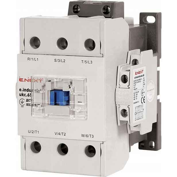 Stykač e.industrial.ukc.65.380, 65A, 380V, 1no+1nc