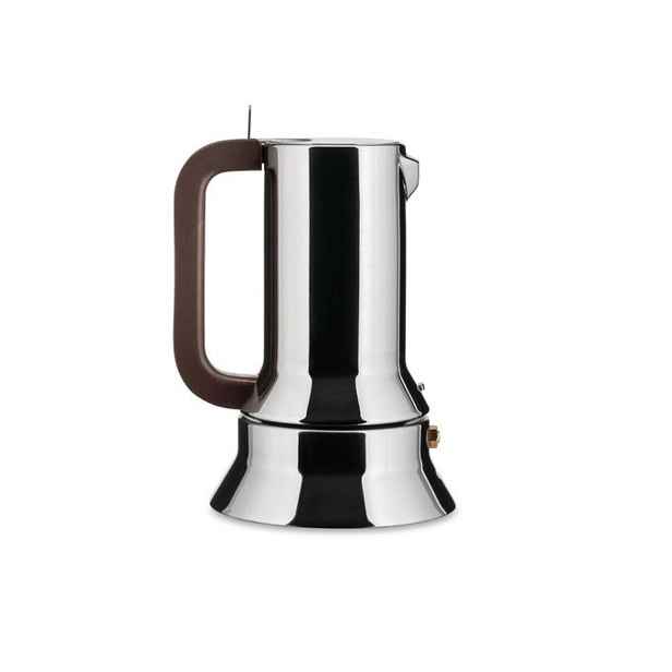 Alessi Moka konvička, 3 šálky, nerezová 9090/3