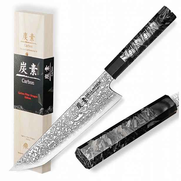 Nůž na sushi a sashimi Dellinger Carbon Fiber Octagon Sakimaru 2