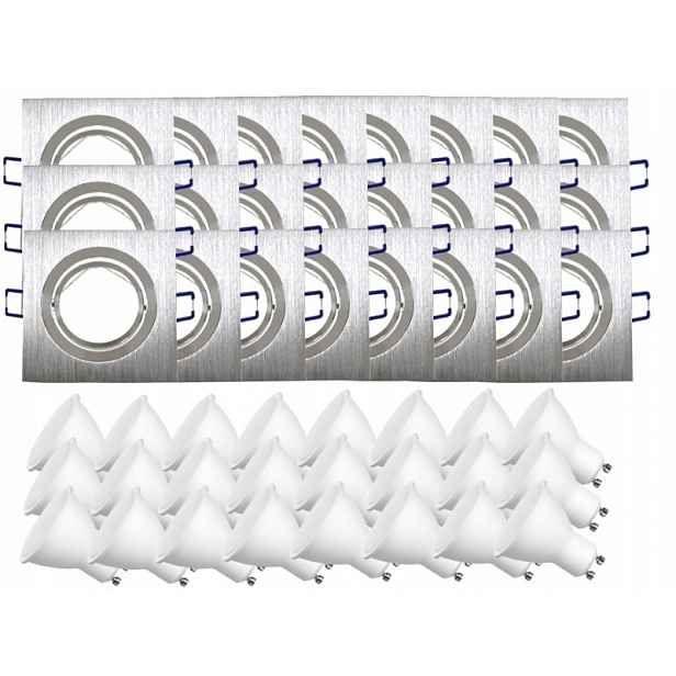 Sada stropních svítidel Halogen 24x žárovky 3,5W