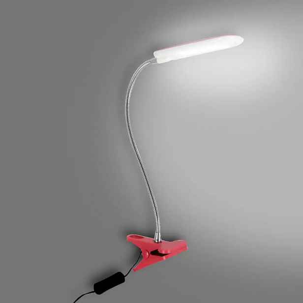 Stolní lampa 02866 Dori Led Red Klips
