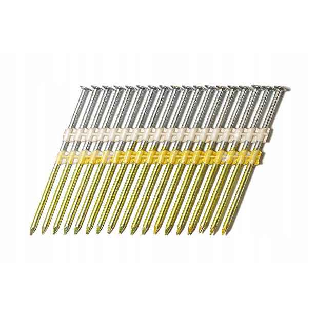 Hřebíky spojované plastem 21° Rk 2.8/70 mm Bk Ri Prebena 4.200 ks