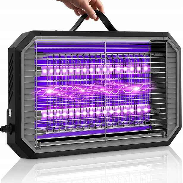 Insekticidní Lampa Loowoko 4200 V 2X Uv Led 5,5 W Proti Komárům A Mouchám