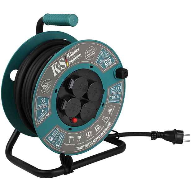 Kabel prodlužovací na bubnu Könner & Söhnen KS CR-25M