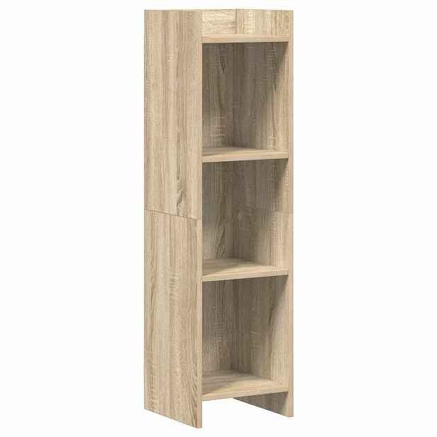 vidaXL knihovna Dub sonoma 30 x 30 x 111 cm Kompozitní dřevo