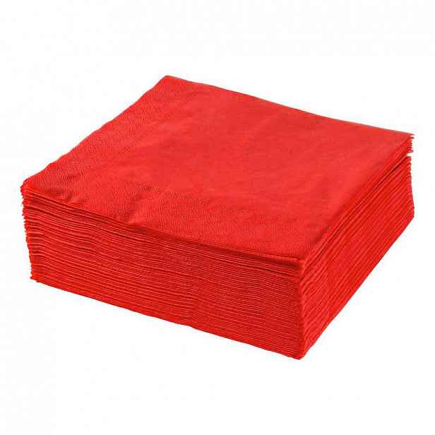 Xxxlpack Ubrousek, 40/40 Cm, Červená - Ubrousky - 0067220003